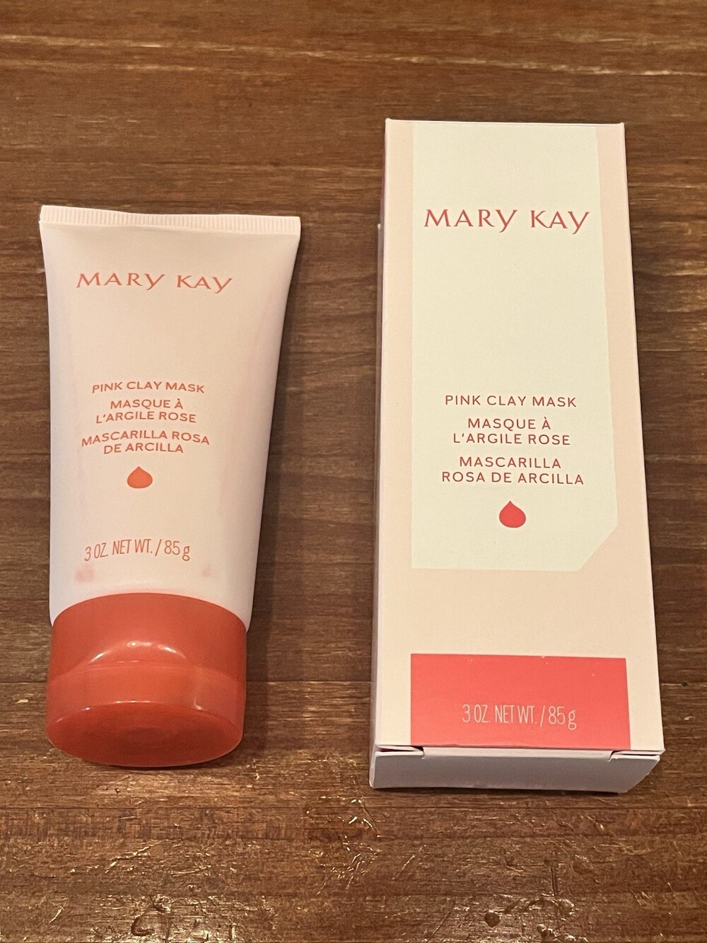 Mary Kay Pink Clay Mask 3 oz New in Box - # 155315